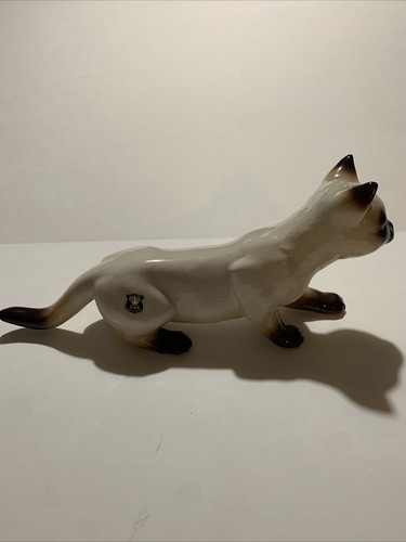 Vintage porcelain siamese - vintage, e&r