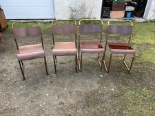 1960's Retro Stacking Chairs /  Plywood Chair / School Chair / Lab Chair
