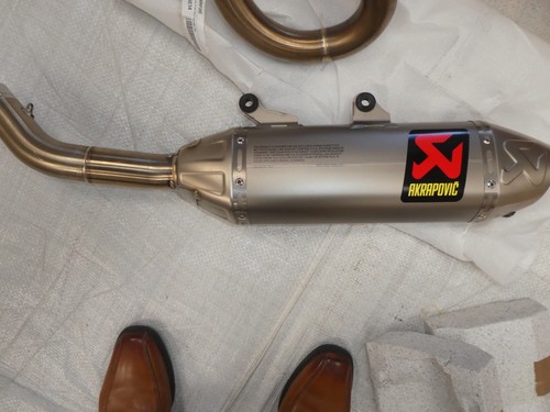 Akrapovic exhaust muffler