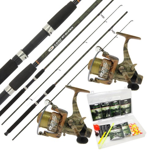 Camo stalker rods reel - rods, &
