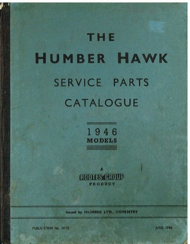 Humber hawk saloon original - humber,