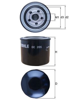 205 knecht oil filter for - knecht,