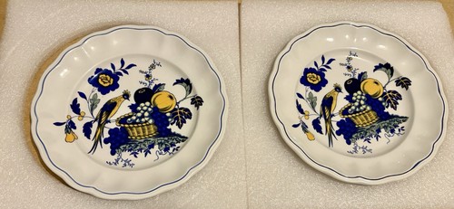 Vintage spode blue bird medium - blue,