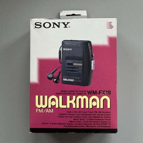Sony walkman fx18 cassette - walkman,