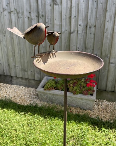 Duo robin bird bath - duo,