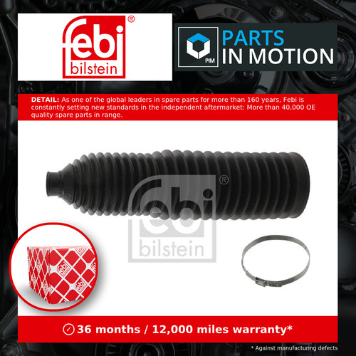 Steering rack boot - steering,