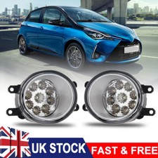 2x LED Front Fog Light Lamps