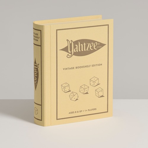 Yahtzee vintage bookshelf - yahtzee,