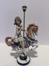 Lladro "Girl On Carousel"