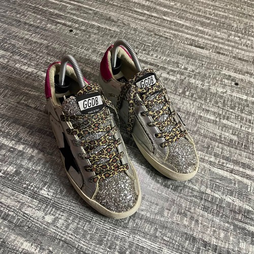 Golden goose superstar silver - golden,