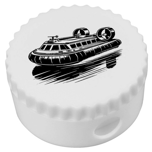 Speeding hovercraft compact - 'speeding,