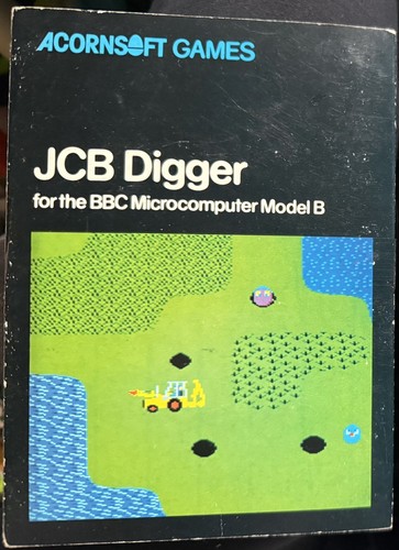 Acornsoft jcb digger bbc micro - bbc,