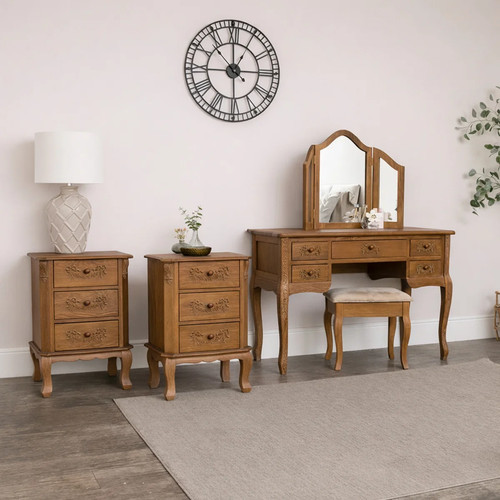 Wooden dressing table - dressing,