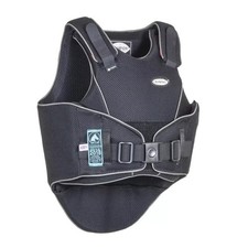 Champion Flexair  Body Protector, Childs  Size X-Small- Reg Back Black/Gunmetal