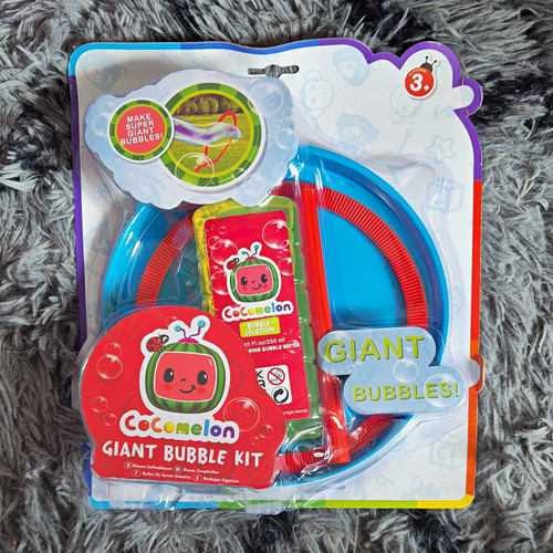 Cocomelon giant bubble kit - cocomelon,