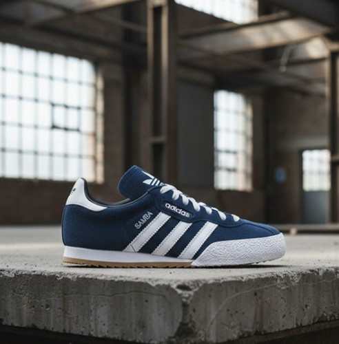 Mens adidas super samba - super, suede