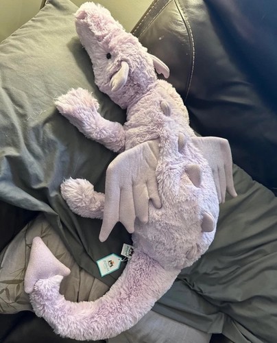 Jellycat purple dragon - jellycat, large