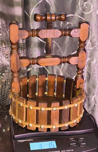 Wooden vintage wishing well - vintage,