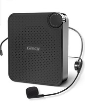 Amplifier Portable Hands-Free PA with 15W 1800mah Rechargeable Microphone