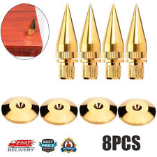 8PCS Copper Speaker Spikes