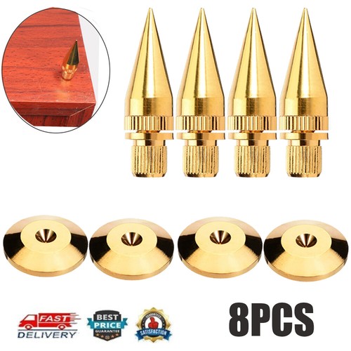 8pcs copper speaker spikes - speaker,
