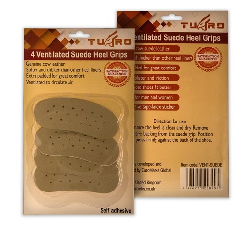 Beige suede heel grips one - suede,