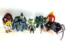Ben 10 Action Figures 5" heatblast etc  mixed  bundle job lot  (K5)