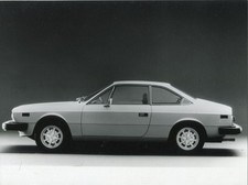 Lancia Beta Coupe original official press photograph USA market side view