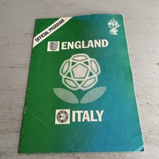1980 ITALY V ENGLAND @ TURIN