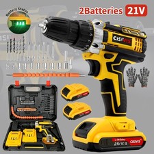 2 Battery 21V Cordless Drill