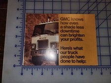 1971 1972 GMC Astro 95 Truck Brochure Folder Original 