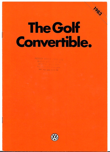 Volkswagen golf convertible - volkswagen,