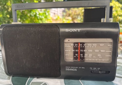 Sony 3band receiver - receiver, icf-780l