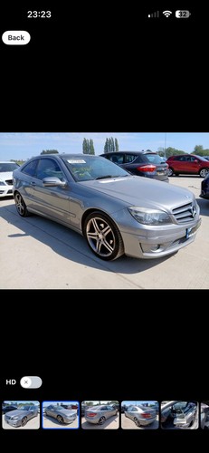 Mercedes clc silver breaking - mercedes,