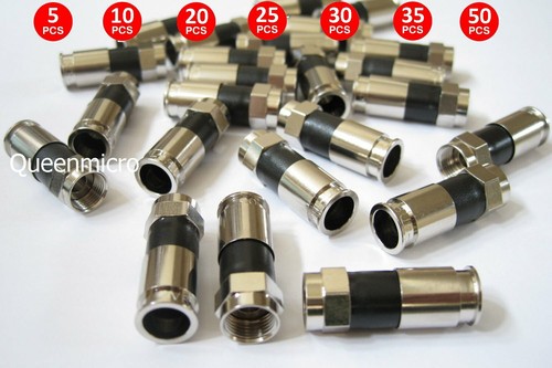 Type compression shield quad - f-type,