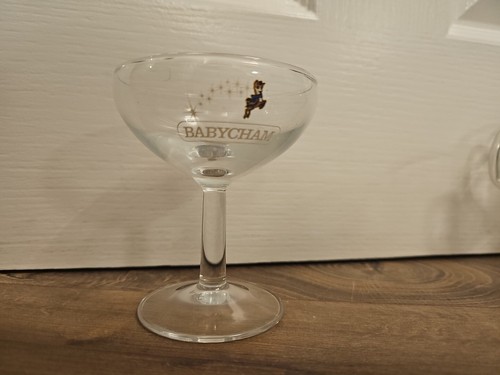 1980 babycham glass - babycham, (arc)