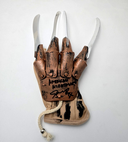 Spencer charnas signed freddy - charnas,
