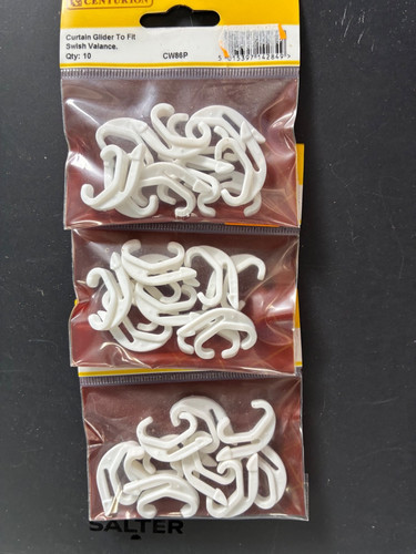 Curtain rail gliders hooks - gliders,