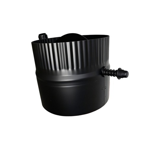 Inch flue damper stainless - 6,