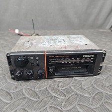 Philips 361 Car Stereo Cassette FM/AM Radio Tuner Vintage 1980s Radio Working