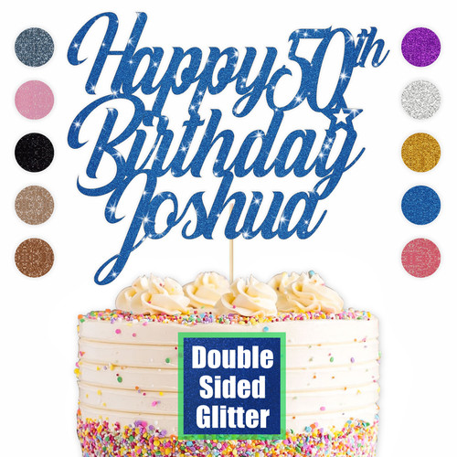 Personalised birthday cake - personalised,