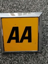 Vintage AA Car Badge