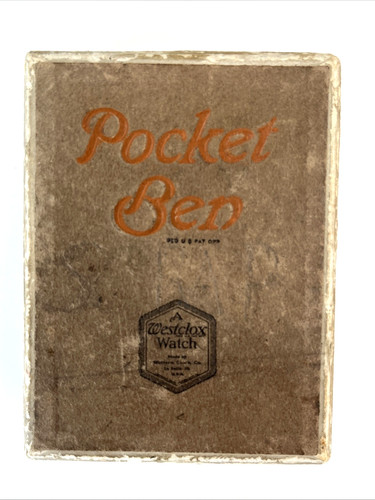 Westclox pocket ben stopwatch - westclox,