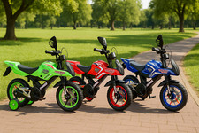 BOYS GIRLS CHILDRENS KIDS MOTO