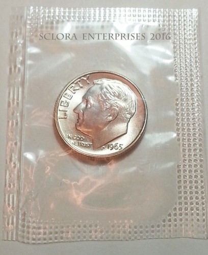 1965 roosevelt dime - 1965,