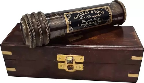 Vintage brass kaleidoscope - vintage,