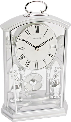 Rhythm mantel clock - mantel,
