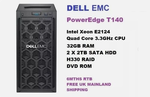 Dell emc poweredge t140 tower - dell,