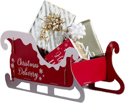 Large santa christmas - large, sleigh