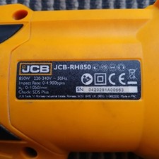 JCB RH850W ROTARY HAMMER DRILL 
